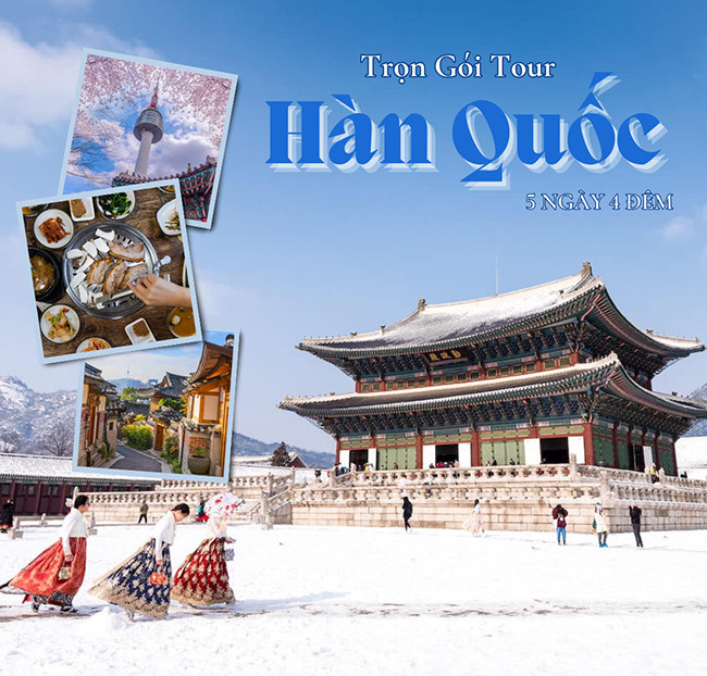 Tour Hàn Quốc 15N15Đ - Seoul - Đảo Nami - Lotte World - Trượt Tuyết